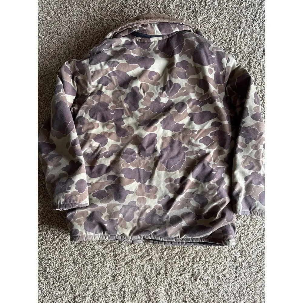 Vintage Mustang Bouyant Medium Outerwear Camo Floater Coat
